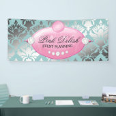 311 Roze vuilnisbanner Spandoek (Beurs)
