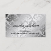 311 Sass Hot Paars Leopard Hiel Visitekaartje (Achterkant)