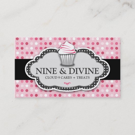 311 Schijnroze pokkenkoeken Visitekaartje (Voorkant)