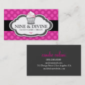 311 Schijnroze pooldots Visitekaartje (Voorkant / Achterkant)