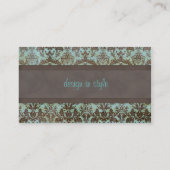 311 Schokbestendig Visitekaartje Interieurontwerp  (Achterkant)