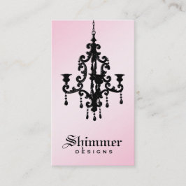 311-Shimmer Chandelier Pink 2 Visitekaartje