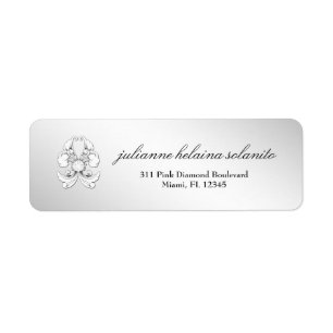 311-Silver Diamond De Luxe Etiket