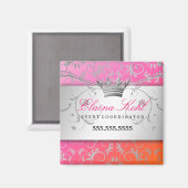 311-Silver Divine | Dreamsicle Zakelijke magneet (Voorkant / Achterkant)