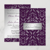 311 Silver Divine | Eggplant Kaart (Voorkant / Achterkant)