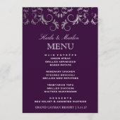 311 Silver Divine Eggplant Menu (Voorkant)