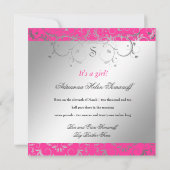 311-Silver Divine Hott Roze Kaart (Achterkant)