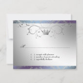 311-Silver Divine Hydrangea RSVP Kaartje (Achterkant)