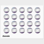 311-Silver Divine Hydrangea Sticker (Vel)