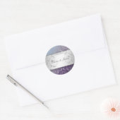 311-Silver Divine Hydrangea Sticker (Envelop)
