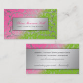 311 Silver Divine Lollipop Visitekaartje (Voorkant / Achterkant)