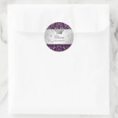 311-Silver Divine | Sticker van aubergines (Tas)