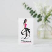 311-Sittin' monogram | Initiaal Visitekaartje (Staand voorkant)