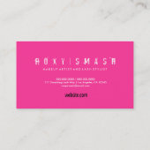 311 Slijpslashes Visitekaartje (Achterkant)