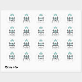 311 Snoep Boudoir Rococo Robin Egg Blue Sticker (Vel)