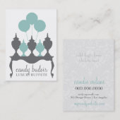 311 Snoep Budoir Robin Blue Gray Visitekaartje (Voorkant / Achterkant)