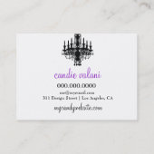 311 Snoep Budoir Rococo Deep Paars Visitekaartje (Achterkant)