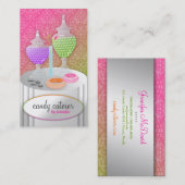 311 Snoep Caterer Paars Lollipop Fade Visitekaartje (Voorkant / Achterkant)