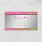 311 Snoep Caterer Paars Lollipop Fade Visitekaartje (Achterkant)