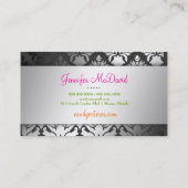 311-Snoep Caterer versie 2 Damask Shimmer Visitekaartje (Achterkant)