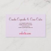 311 Snoep Cuties SPANISH Duo 2 Visitekaartje (Achterkant)