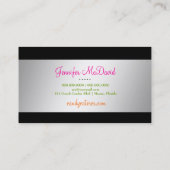 311-Snoep-kleerkast | Zwart Visitekaartje (Achterkant)