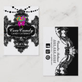 311 Snoep Wonderland Black White Visitekaartje (Voorkant / Achterkant)