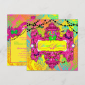 311 Snoep Wonderland Pink Sweet 16 Kaart (Voorkant / Achterkant)