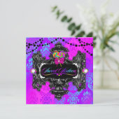 311 Snoep Wonderland Sweet 16 Kaart (Staand voorkant)