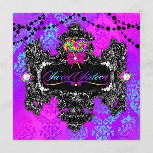311 Snoep Wonderland Sweet 16 Kaart