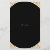 311 Spray Flyer Gold Faux Sparkle (Achterkant)