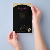 311 Spray Flyer Gold Faux Sparkle (Hand)