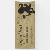 311 Spray Tan Banner (Verticaal)