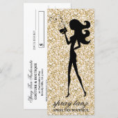 311 Spray Tan Fashionista Gift Certificate Sparkle (Voorkant / Achterkant)