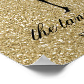 311 Spray Tan Fashionista Poster Faux Glitter (Hoek)