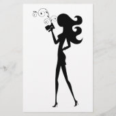 311 Spray Tan Flyer Goud Nep Glitters (Achterkant)