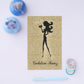 311 Spray Tan Flyer Goud Nep Glitters (Enkel)