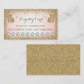 311 Spray Tan Loyalty Card 10 Diamanten (Voorkant / Achterkant)
