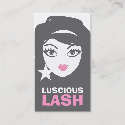 311 Ster Face Luscious Lash Visitekaartje (Voorkant)