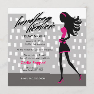 311-Stylish City Girl   Roze warmroze Kaart