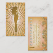 311 Sunburst Spraytan 10 DIAMOND PUNCHES Klantenkaartje (Voorkant / Achterkant)