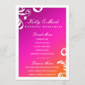 311-Swanky Swirl Dinner Drink Menu Wild Sunset (Voorkant)