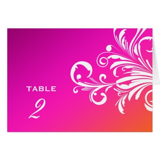 311-Swanky Swirls Table Numbers Wild Sunset (Voorkant Horizontaal)