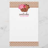 311-Sweet Cakes Cupcake Brown Flyer (Voorkant)