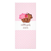 311 Sweet Cakes Cupcake Rackcard Reclamekaart (Achterkant)