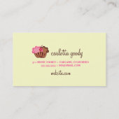 311 Sweet Cakes Cupcake Stippen in strips Visitekaartje (Achterkant)