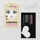 311 Sweet Heart Blonde Appointment Card Afsprakenkaartje (Voorkant / Achterkant)