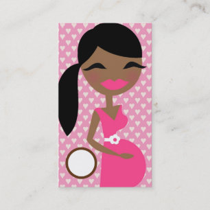 311 SWEET LETITIA HOTT PINK AFRIKAANS-AMERIKAANS VISITEKAARTJE