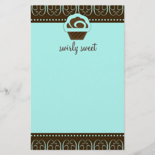 311-Swirly Sweet Turquoise Flyer