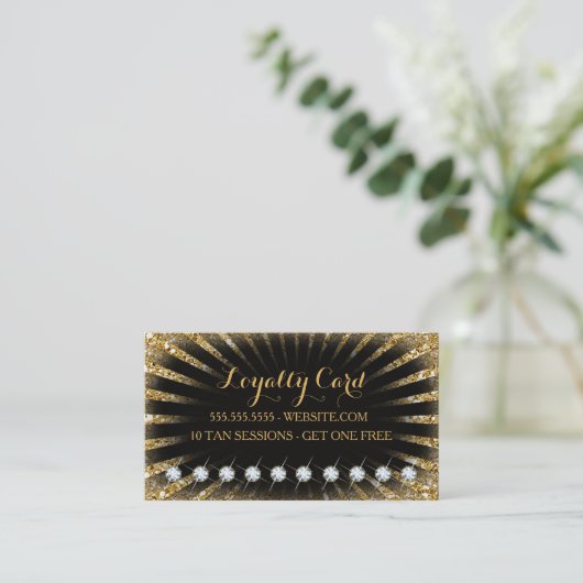 311 Tanning Loyalty Card 10 sessies (Staand voorkant)